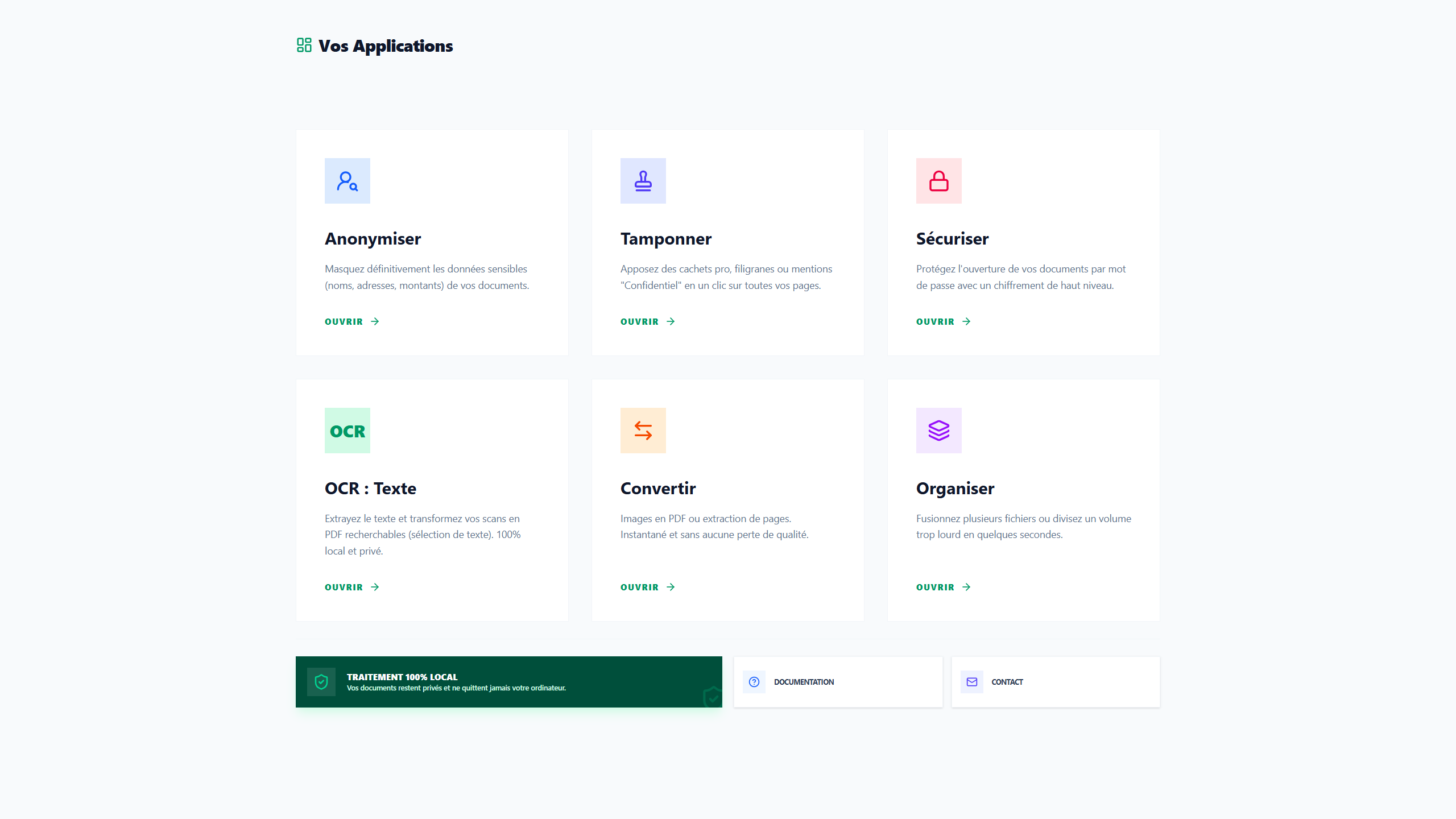 Interface DocOffline